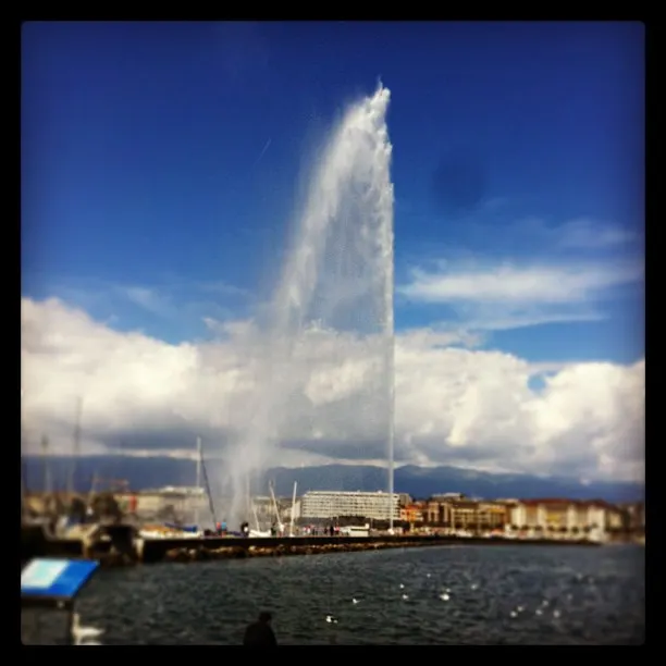El Geiser de Ginebra – Jet D’eau Geneva!!