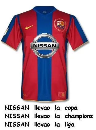 Nueva camiseta del F.C.Barcelona 2008