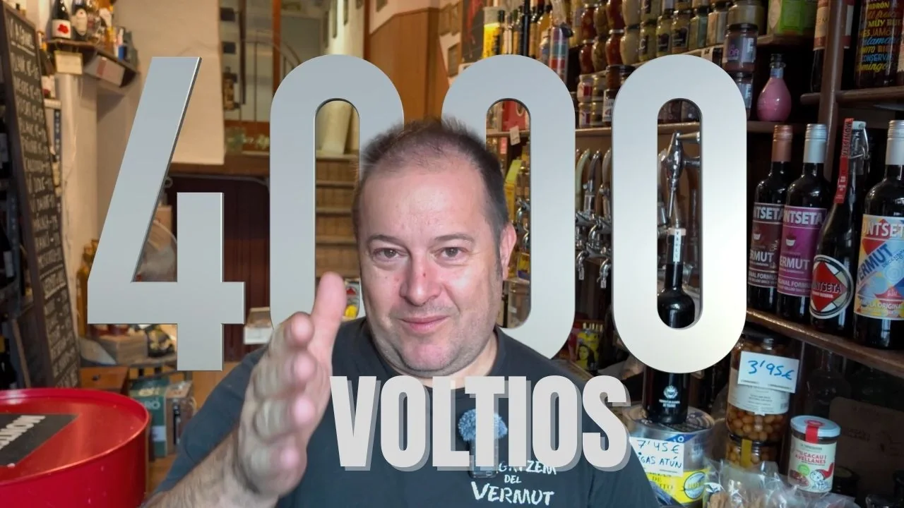 Lisard en el Magatzem del Vermut celebrando los 4000 seguidores