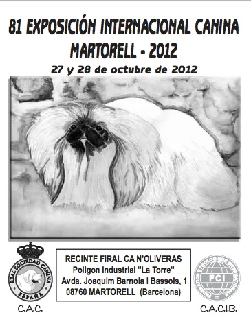 Resultados Exposición Internacional Martorell y Bilbao ( Pinscher Miniatura )
