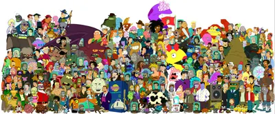 Poster y Peli de Futurama 2008