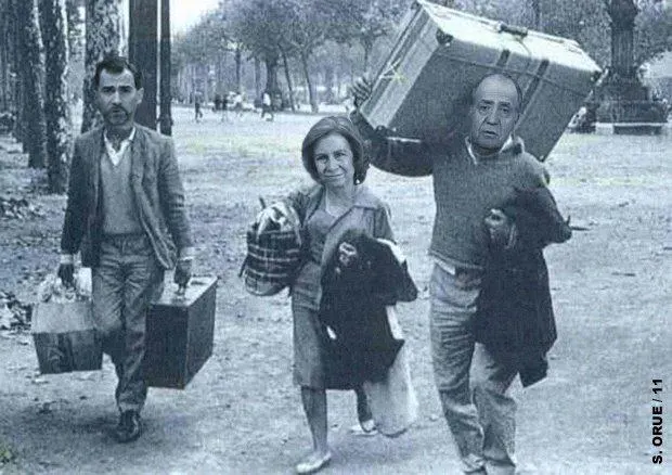 Los Recortes en la Casa Real Española.