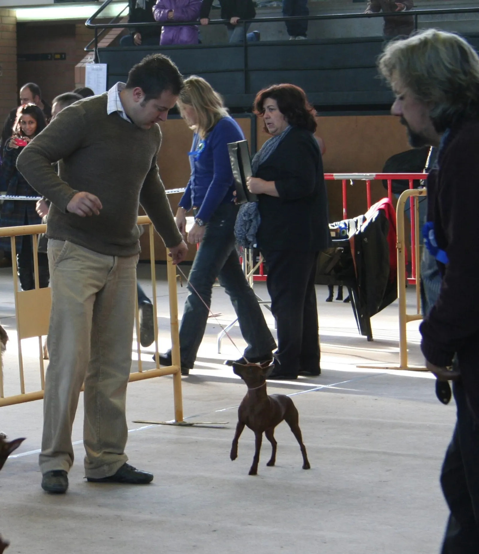 Momento show con Jara