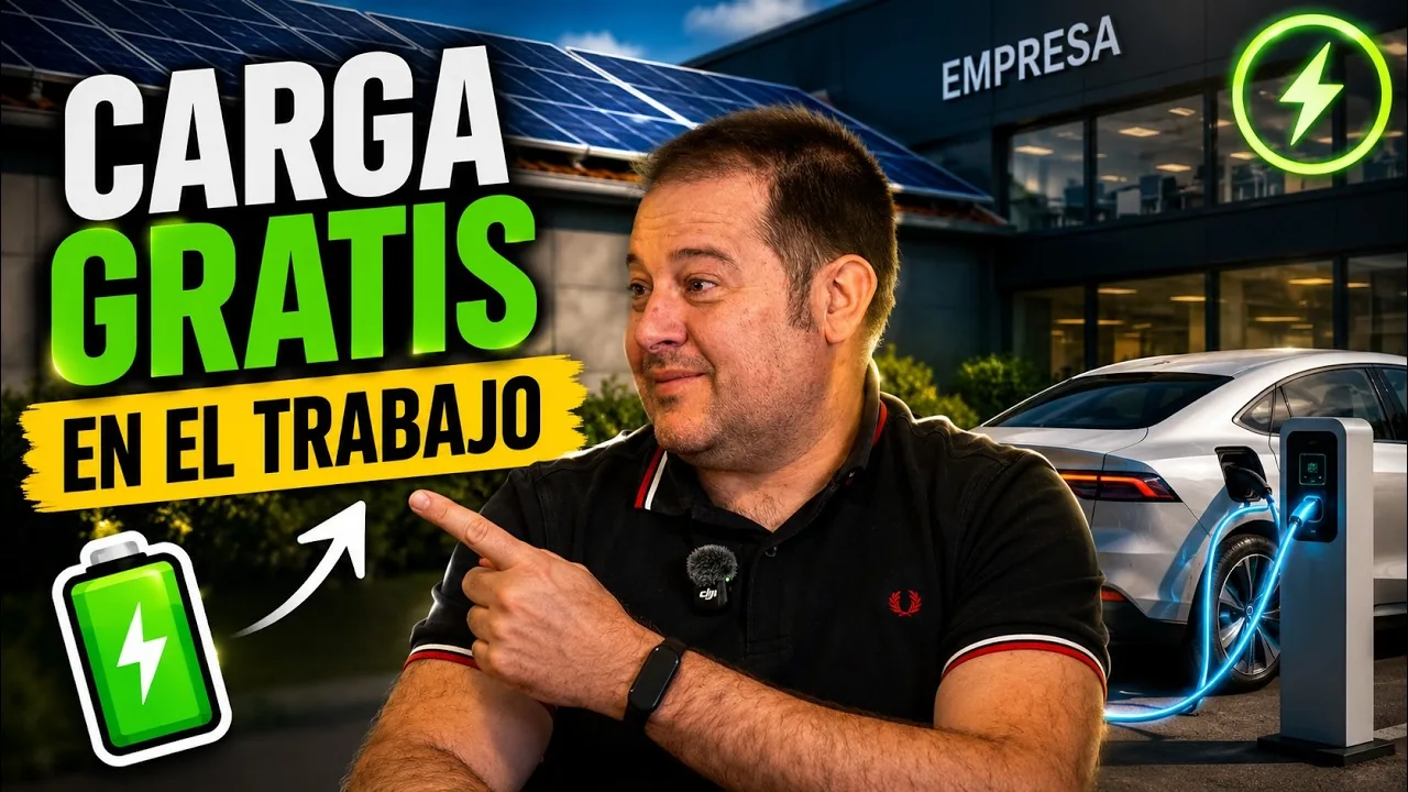 Lisard y un aparcamiento de empresa con cargadores en la portada de su propuesta