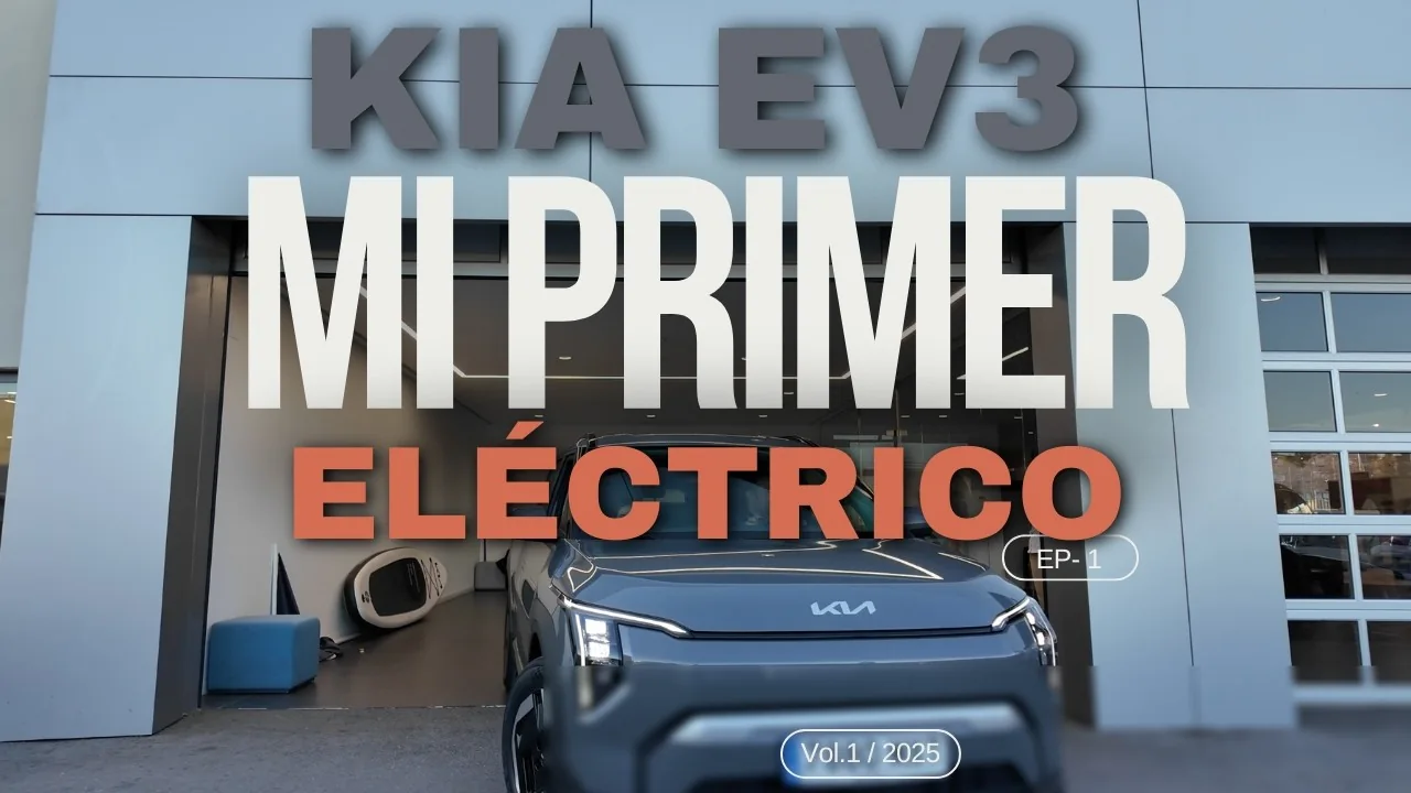 Lisard y su Kia EV3 en la portada de los primeros cuatro días de uso