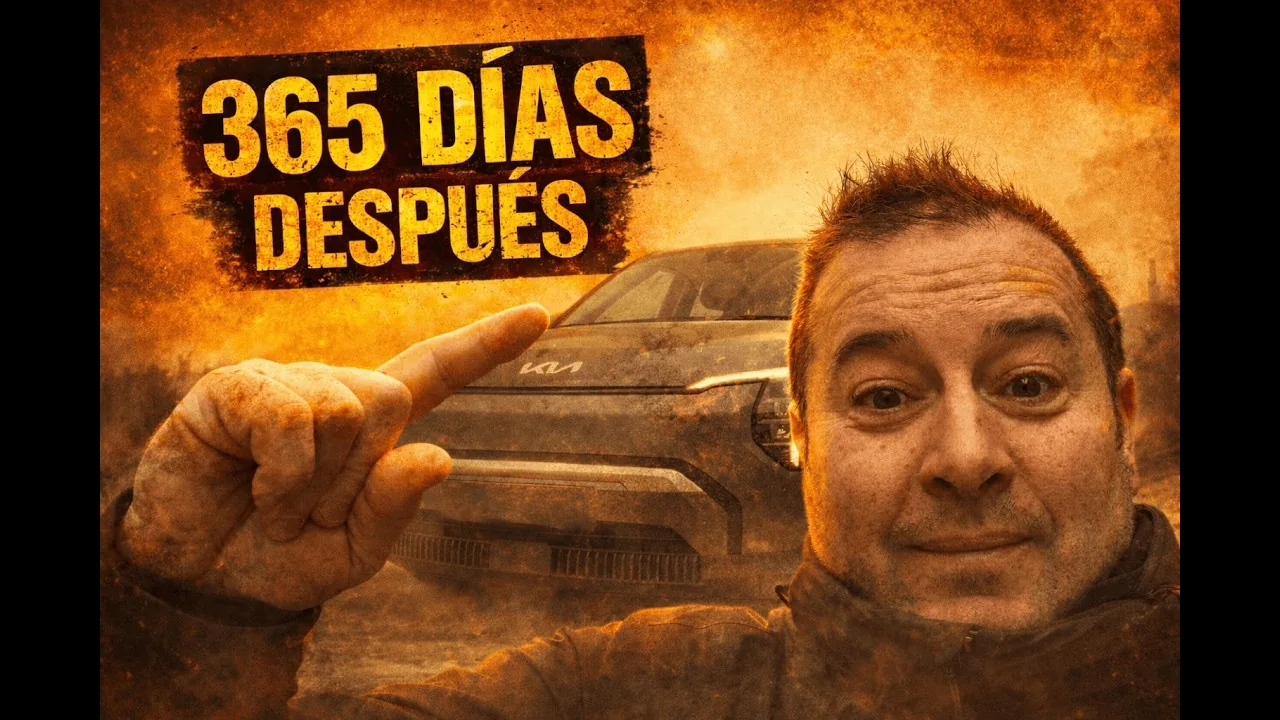 Lisard en la portada de su balance de un año con el Kia EV3
