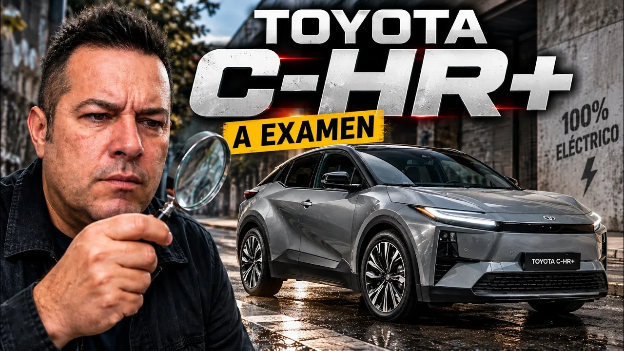 Lisard y un Toyota C-HR+ en la portada del repaso del interior y exterior